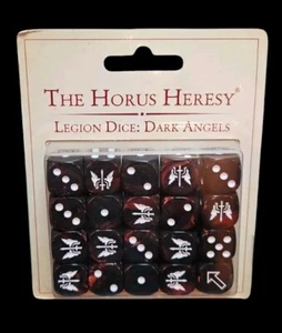Horus Heresy Dark Angels Legion Dice Pack Marines 30K 40K Scatter Die Sealed - Picture 1 of 2