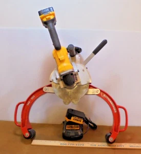 Sierra circular giratoria Rothenberger ROCUT alto rendimiento 160-355 Dewalt 20 voltios - Imagen 1 de 8