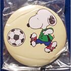 SNOOPY Button Pin Collectible Soccer Football Cleats Kicking Sports Dog New