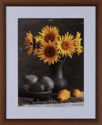 Marco de fotos marrón 1-1/8" 11x14 12x18 16x20 24x36 30x40 36x36+ 313-VIII-346T Foto 1 de 4