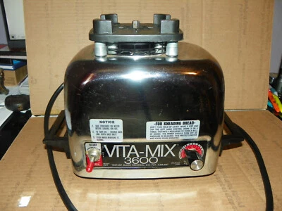 Vitamix 3600 Blender Stainless Steel Motor Base Only VITA-MIX Model 479041 - Image 1 of 4