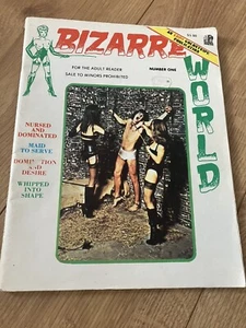 Bizarre World issue 1 magazine 1971. Glamour publication - Picture 1 of 1