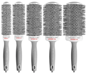 Olivia Garden  Ceramic+Ion Speed XL Hair Brush with Extra-Long Barrel- Various - Picture 1 of 11