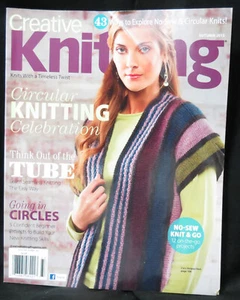 Creative Knitting Magazin Herbst 2013 No-Sew Knit & Go 12 Projekte - Bild 1 von 3