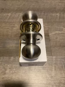 SCHLAGE RESIDENTIAL J10BB-K11-630 J10 Builders Basics Knob Lock Lot of 2 - Picture 1 of 4