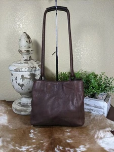 Architect Brown Distressed Leather Crossbody - Picture 1 of 9