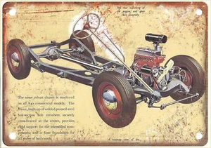 Vintage 1947-52 Austin A40 Auto Ad Reproduction Retro Look Metal Sign A1197 - Picture 1 of 2