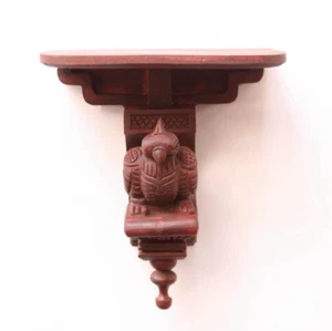 Wall Mounted Shelf Vintage Home Garden Decor Idol Vase Plant Pot Stand Antique - Picture 1 of 4
