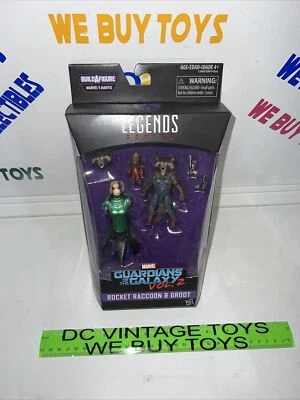 *Desgaste de estante* Figura Mantis BAF Guardianes COHETE MAPACHE Y GROOT Leyendas de Marvel Foto 1 de 4