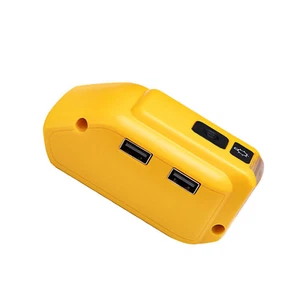 New DCB090 Battery Adapter For DEWALT 14.4V/20V MAX USB Power Source Charger - Picture 1 of 9