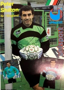 Peter Shilton Personally Signed Official Card - Picture 1 of 2