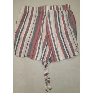 Eden & Olivia Linen Shorts with Pockets sz med - Picture 1 of 5