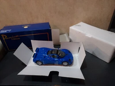 COCHE MODELO DIECAST PAGANI ZONDA C12 AZUL POR MOTORMAX Caja Abierta American Mint Foto 1 de 4