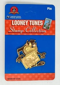 1997 Warner Bros USPS Looney Tunes Stamp Collection Tasmanian Devil w/32c Bugs - Picture 1 of 3