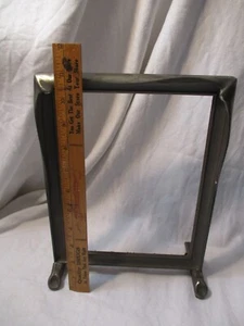 Antique Picture Frame Art Nouveau Pie Crust Standing with Feet 7x9” - Picture 1 of 6