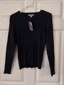 Northern Isles Sweater Womens Navy Blue Large - Picture 1 of 4