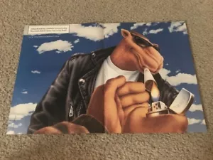 Vintage 1995 JOE CAMEL CIGARETTES LIGHTER Print Ad 1990s - Picture 1 of 1