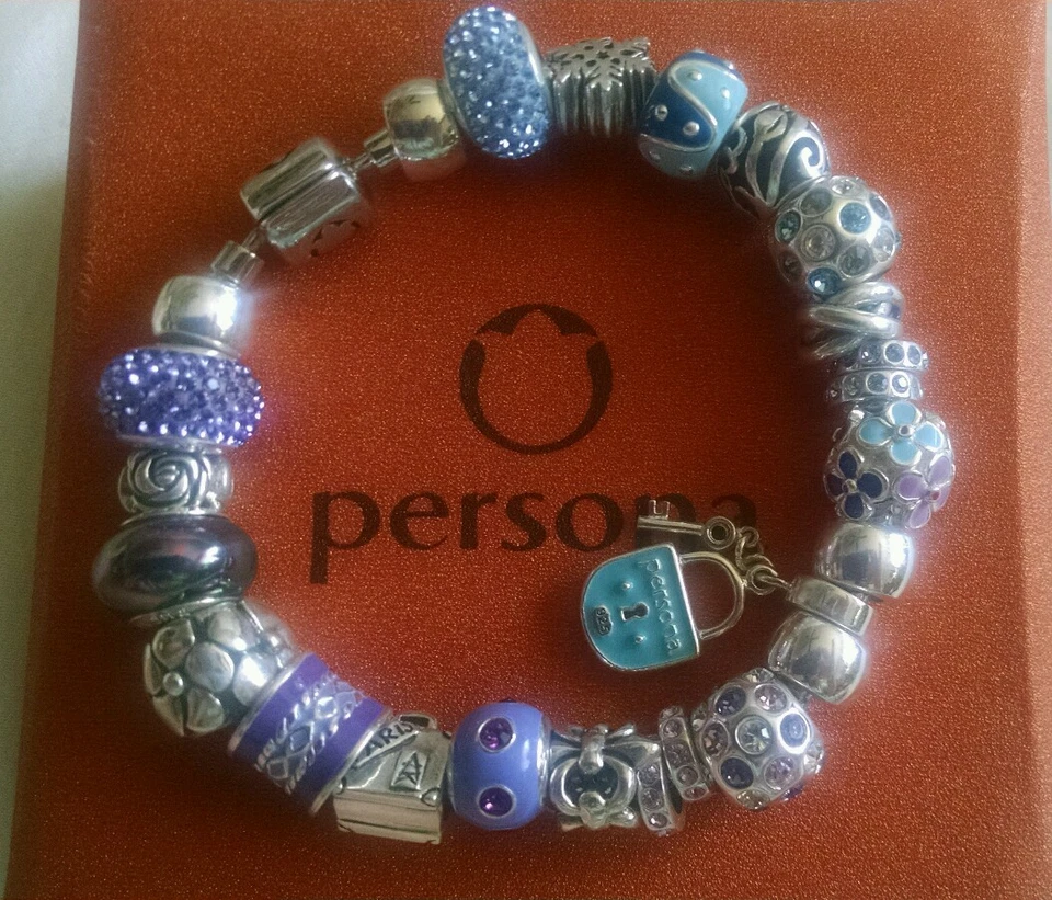 Zales personna completed bracelet in sterling silver - Image 1 of 1