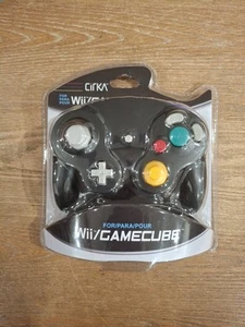 Black Shock Game Controller Pad for Nintendo Gamecube GC Wii NEW - Picture 1 of 3
