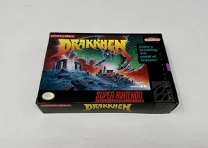 Drakkhen SNES Super Nintendo CIB komplett originalverpackt - Bild 1 von 8