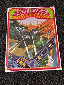 1982 FABRIK ORIGINAL ATARI BLACK WIDOW VIDEO 4 SEITEN PROMO FLYER UNZIRKULIERT - Bild 1 von 3