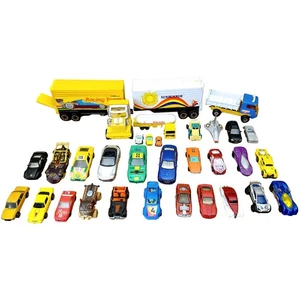 Lotto Lavoro Hot Wheels Majorette Bburago Lone Star Matchbox DieCast Veicoli Vintage - Foto 1 di 9