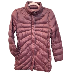 Lands' End Damen XS gesteppte leichte klassische Freizeit Daunen Puffer Jacke - Bild 1 von 8