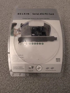 BELKIN - SATA II - SERIAL ATA PCI CARD F5U198 - Windows 98 SE, Me, 2000, XP - Picture 1 of 2