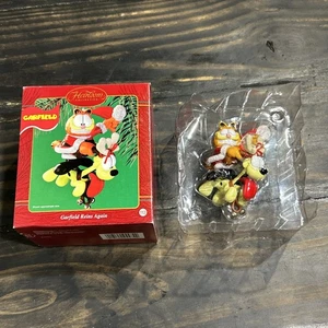 Christmas Ornament "Garfield Reins Again" Carlton Cards Heirloom - 113 - Picture 1 of 5