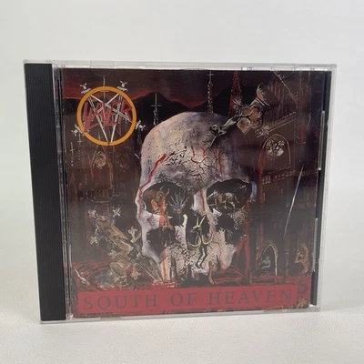 SLAYER — SOUTH OF HEAVEN (CD, 1988) ORIGINAL EARLY PRINT USA DEF JAM 9 24203-2 - Image 1 of 4