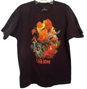 Disney Men's The Lion King Main Cast Poster T-Shirt Tee Size Large - Picture 1 of 3
