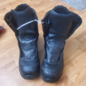 HAIX Airpower XR2 Boots Mens 10 M Black Protective Footwear READ FREE SHIPPING - Picture 1 of 14