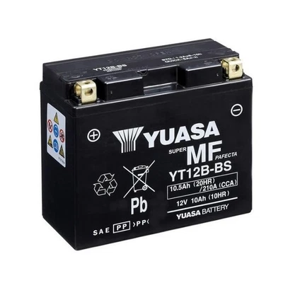 Batería YUASA YT12B-BS 10 AH MF - Imagen 1 de 2