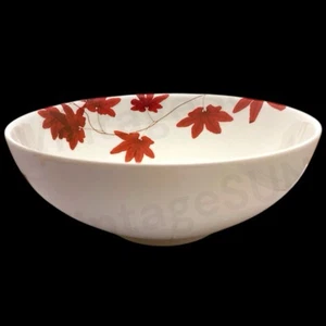 Mikasa Pure Red Coupe Cereal Bowl SL 134 Porcelain Dish 6.75” x 2.5” - Picture 1 of 3