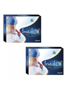 Herbal Fat Loss Supplements For Men And Women 120 InstaSlim Capsules - Picture 1 of 2