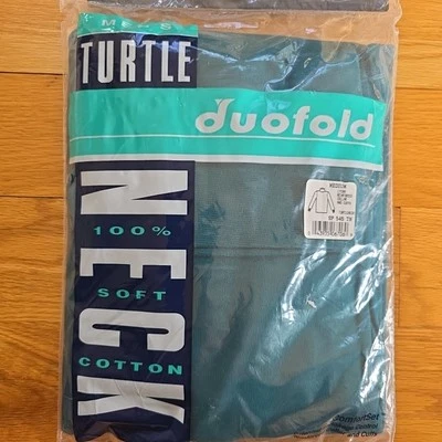 Camisa de Manga Larga Verde Cuello Alto Algodón Doble Plegable De Colección Mediana 38-40 EE. UU. Foto 1 de 4