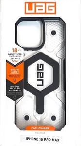 UAG Ice Pathfinder with MagSafe Case Clear/Black - iPhone 16 Pro Max - Picture 1 of 5