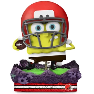 SpongeBob Squarepants Cleveland Browns Gridiron Great Bobblehead NFL - Picture 1 of 1