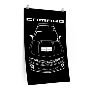 Chevrolet Camaro ZL1 5th gen 2014-2015 Poster - Print Garage Decor Wall Art Gift - Picture 1 of 8