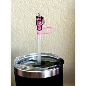 Stanley 6- Straw Topper- Qty 1- Fits Starbucks/Stanley Cup Straws - Picture 1 of 2