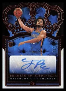 2021-22 Panini Crown Royale Rookie Autographs Jeremiah Robinson-Earl Auto - Picture 1 of 2