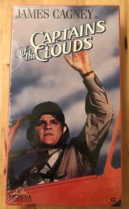 Captains of the Clouds VHS Brand New Factory Sealed 1993 1942 James Cagney - Imagen 1 de 3