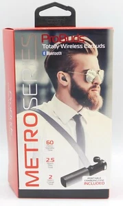 Tzumi 4877 METRO Series ProBuds - Bluetooth Wireless Earbuds Black free shipping - Picture 1 of 1