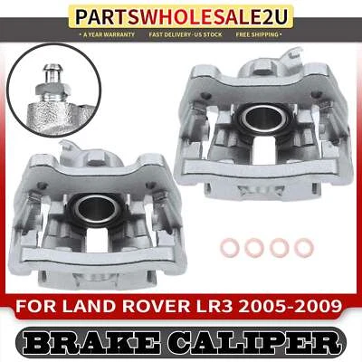 2x Pinza de freno de disco trasera izquierda y derecha con soporte para Land Rover LR3 2005-2009 Foto 1 de 4