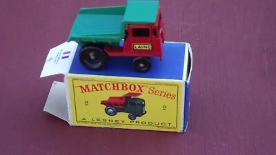 1960's Matchbox Lesney #2c Muir hill dumper w/original box vintage - Image 1 of 4