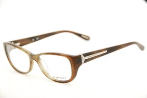 New Authentic Givenchy VGV 833S 0APE Brown 52mm Frames Eyeglasses Italy RX - Picture 1 of 7