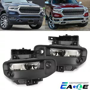 Fit 2019-2022 Dodge Ram 1500 High Power Front OE LED Fog Lights Lamps Pair - Picture 1 of 4