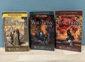 Dungeons & Dragons Dragonlance Legends Trilogy Paperbacks 1-3 Weis & Hickman - Picture 1 of 5