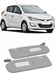 Juego de pares de parasoles interiores (lado izquierdo y derecho) LHD para Hyundai i20 (2009-2018) - Imagen 1 de 6