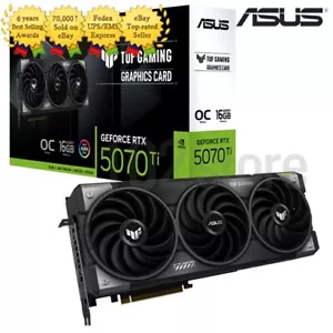 ASUS TUF Gaming GeForce RTX 5070 Ti O16G OC D7 16GB Gaming Graphics Card - Picture 1 of 5